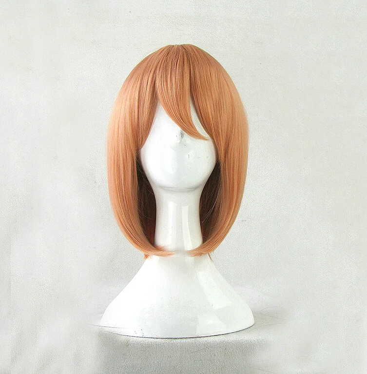 Orange 35cm The Devil Is A Part-Timer! Chiho Sasaki Cosplay Wig 5 Orange 35cm The Devil Is A Part-Timer! Chiho Sasaki Cosplay Wig - Image 3