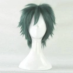 Green 35cm The Devil Is A Part-Timer! Sadao Mao Cosplay Wig
