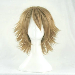 Brown 35cm Danganronpa: Trigger Happy Havoc Chihiro Fujisaki Cosplay Wig 7 Brown 35cm Danganronpa: Trigger Happy Havoc Chihiro Fujisaki Cosplay Wig - Image 5