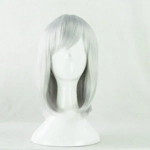 Silver 45cm Fantasista Doll Akari Cosplay Wig 5 Silver 45cm Fantasista Doll Akari Cosplay Wig - Image 3