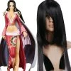 Black 120cm One Piece Boa Hancock Cosplay Wig -Cosplay Shopper Store image black 120cm one piece boa hancock cosplay wig 3 1