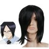 Black 32cm Bleach Ishida Uryu Cosplay Wig -Cosplay Shopper Store image black 32cm bleach ishida uryuu cosplay wig 3 1