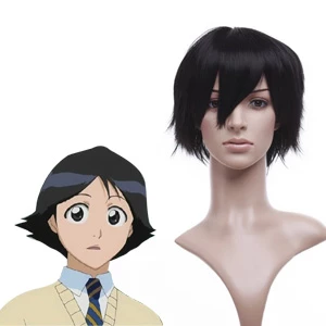 Black 32cm Bleach Kojima Mizuiro Cosplay Wig 3 Black 32cm Bleach Kojima Mizuiro Cosplay Wig