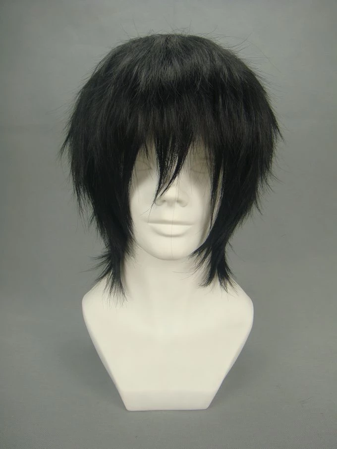 Black 32cm Death Note Lawliet Ryuzaki Cosplay Wig - Image 2