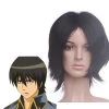 Black 32cm Gintama Yamazaki Sagaru Cosplay Wig 1 Black 32cm Gintama Yamazaki Sagaru Cosplay Wig -Cosplay Shopper Store image black 32cm gintama yamazaki sagaru cosplay wig 3 1