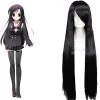 Black 80cm School Days Kotonoha Cosplay Wig 2 Black 80cm School Days Kotonoha Cosplay Wig -Cosplay Shopper Store image black 80cm school days kotonoha cosplay wig 2 1