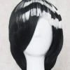 35cm Black Soul Eater Death The Kid Cosplay Wig -Cosplay Shopper Store image black soul eater death the kid cosplay wig 3 1