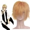 Blonde 32cm DuRaRaRa Shizuo Heiwajima Cosplay Wig -Cosplay Shopper Store image blonde 32cm durarara shizuo heiwajima cosplay wig 3 1