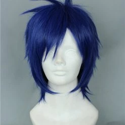 Blue 30cm Free! Rei Ryugazaki Cosplay Wig