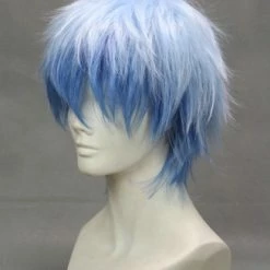 Blue 32cm Kuroko No Basuke Kuroko Tetsuya Cosplay Wig -Cosplay Shopper Store image blue 32cm kuroko no basuke kuroko tetsuya cosplay wig03 1 3 1