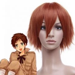 Brown 32cm Axis Powers Hetalia Antonio Fernandez Carriedo Cosplay Wig