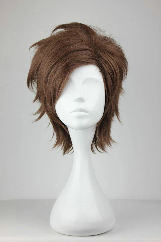 Brown 35cm Arcana Famiglia Pace Cosplay Wig - Image 2