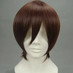 Brown 35cm Rosario + Vampire Tsukune Aono Cosplay Wig