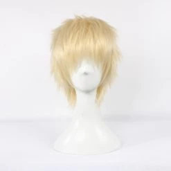 Golden 32cm Haikyu!! Tsukishima Kei Cosplay Wig -Cosplay Shopper Store image cw 090 001 02