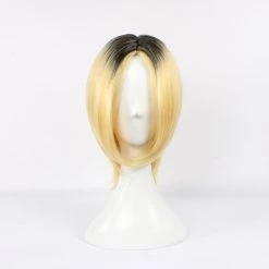 Golden And Black 40cm Haikyu!! Kenma Kozume Cosplay Wig 7 Golden And Black 40cm Haikyu!! Kenma Kozume Cosplay Wig -Cosplay Shopper Store image cw 090 002 02