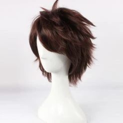 Brown 35cm Haikyu!! Yu Nishinoya Cosplay Wig 9 Brown 35cm Haikyu!! Yu Nishinoya Cosplay Wig -Cosplay Shopper Store image cw 090 005 03