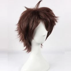 Brown 35cm Haikyu!! Yu Nishinoya Cosplay Wig 10 Brown 35cm Haikyu!! Yu Nishinoya Cosplay Wig -Cosplay Shopper Store image cw 090 005 04