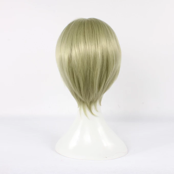 Green 33cm Brynhildr In The Darkness Ryouta Murakami Cosplay Wig 6 Green 33cm Brynhildr In The Darkness Ryouta Murakami Cosplay Wig - Image 4