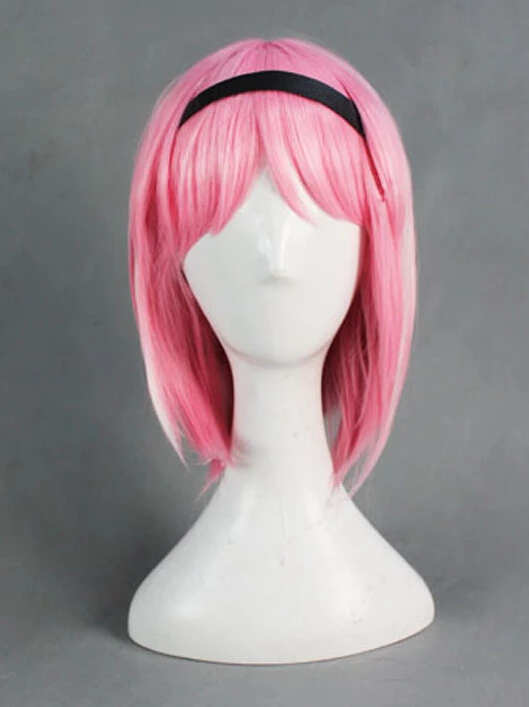 Pink 40cm Brynhildr In The Darkness Kazumi Schlierenzauer Cosplay Wig 4 Pink 40cm Brynhildr In The Darkness Kazumi Schlierenzauer Cosplay Wig - Image 2