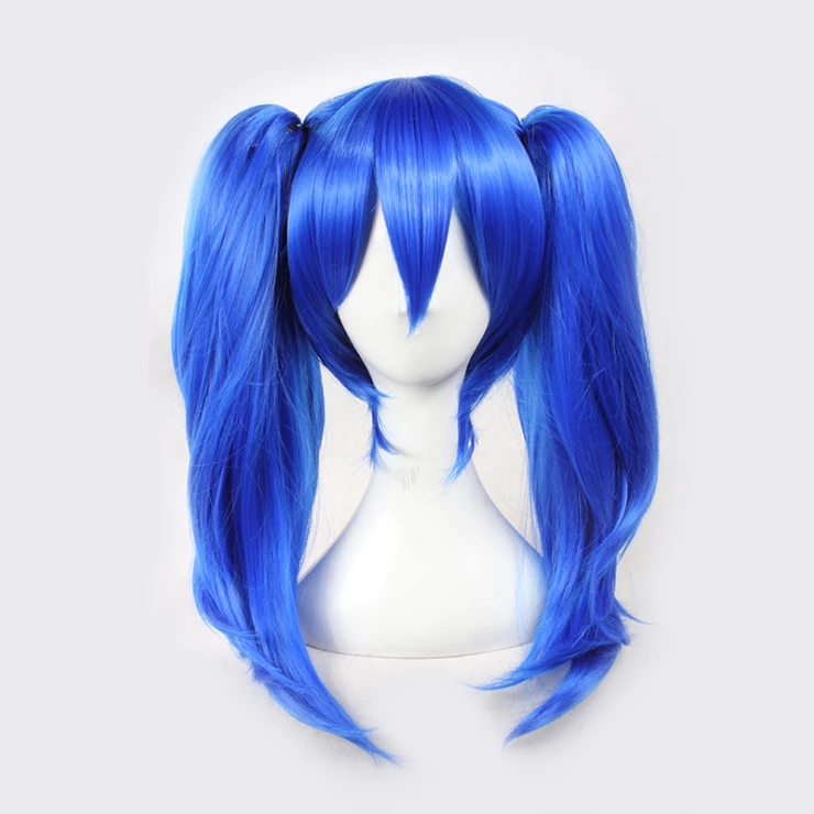 Blue 50cm Kagerou Project Ene/Takane Enomoto Cosplay Wig 4 Blue 50cm Kagerou Project Ene/Takane Enomoto Cosplay Wig - Image 2