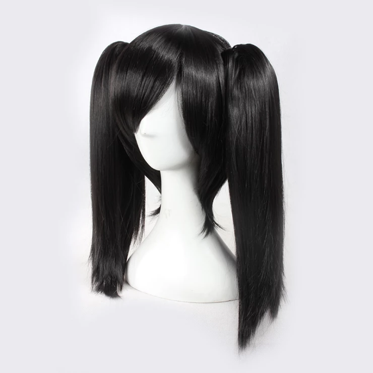 Black 50cm Kagerou Project Ene/Takane Enomoto Cosplay Wig 6 Black 50cm Kagerou Project Ene/Takane Enomoto Cosplay Wig - Image 4