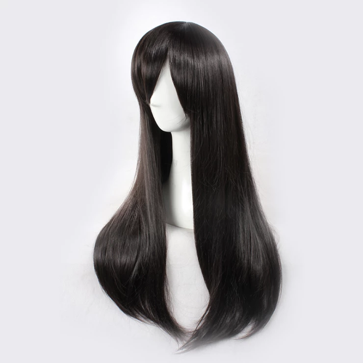 Black 65cm Kagerou Project Ayano Tateyama Cosplay Wig 5 Black 65cm Kagerou Project Ayano Tateyama Cosplay Wig - Image 3