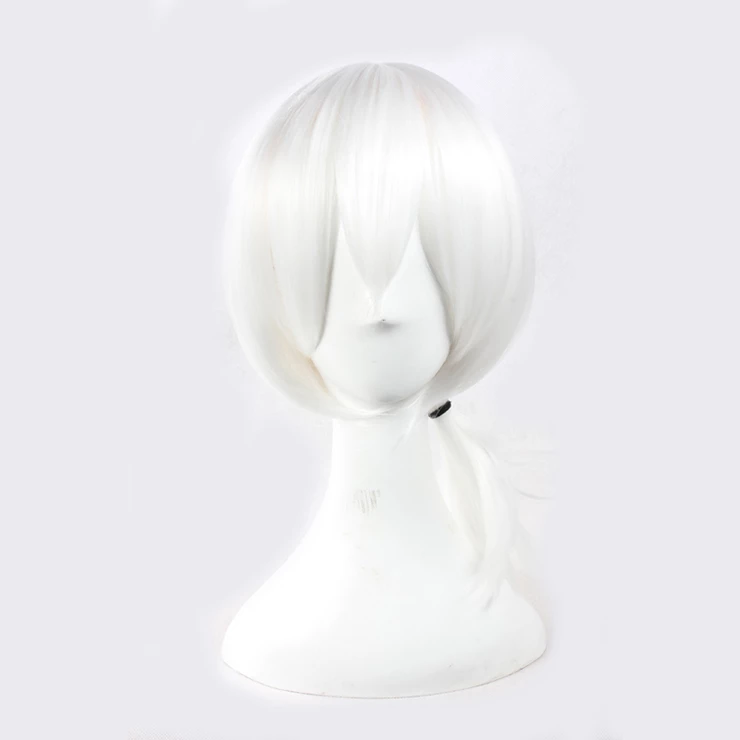 White 43cm Kagerou Project Konoha Cosplay Wig 4 White 43cm Kagerou Project Konoha Cosplay Wig - Image 2