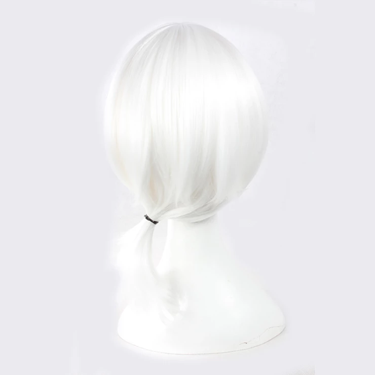 White 43cm Kagerou Project Konoha Cosplay Wig 6 White 43cm Kagerou Project Konoha Cosplay Wig - Image 4