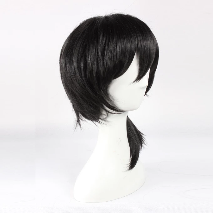 Black 45cm Kagerou Project Konoha Cosplay Wig 5 Black 45cm Kagerou Project Konoha Cosplay Wig - Image 3