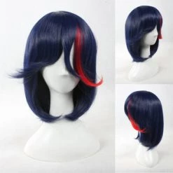 Blue 40cm Kill La Kill Ryuko Matoi Cosplay Wig