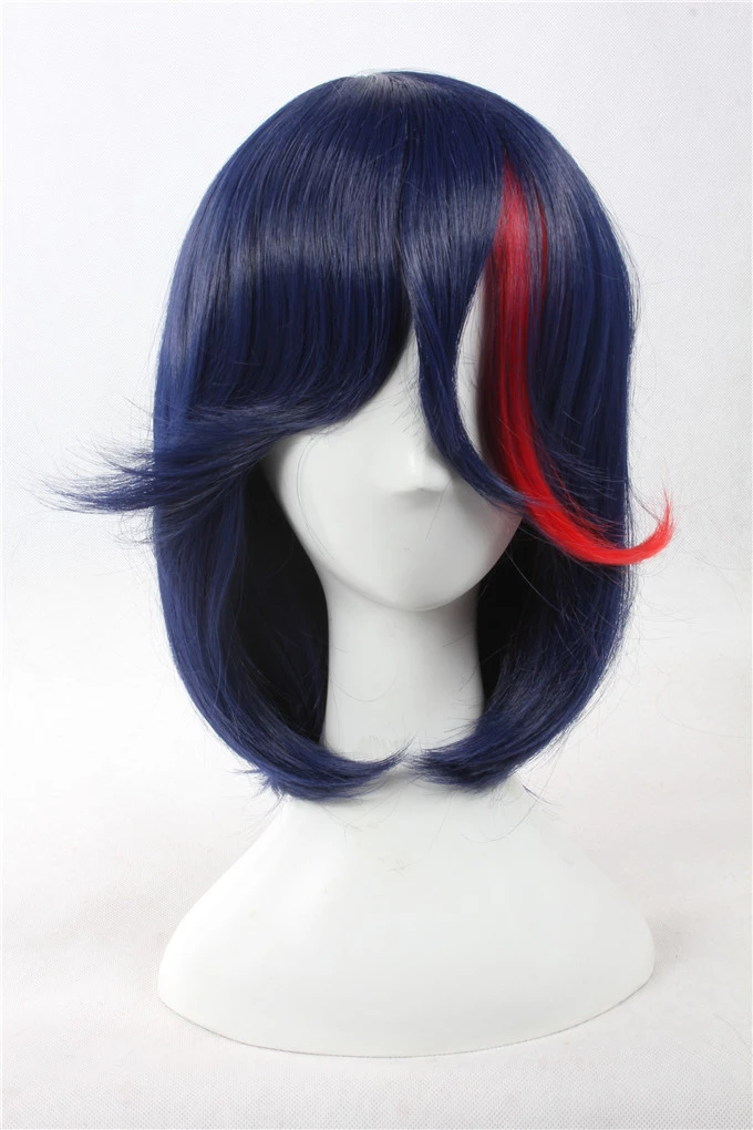 Blue 40cm Kill La Kill Ryuko Matoi Cosplay Wig 4 Blue 40cm Kill La Kill Ryuko Matoi Cosplay Wig - Image 2