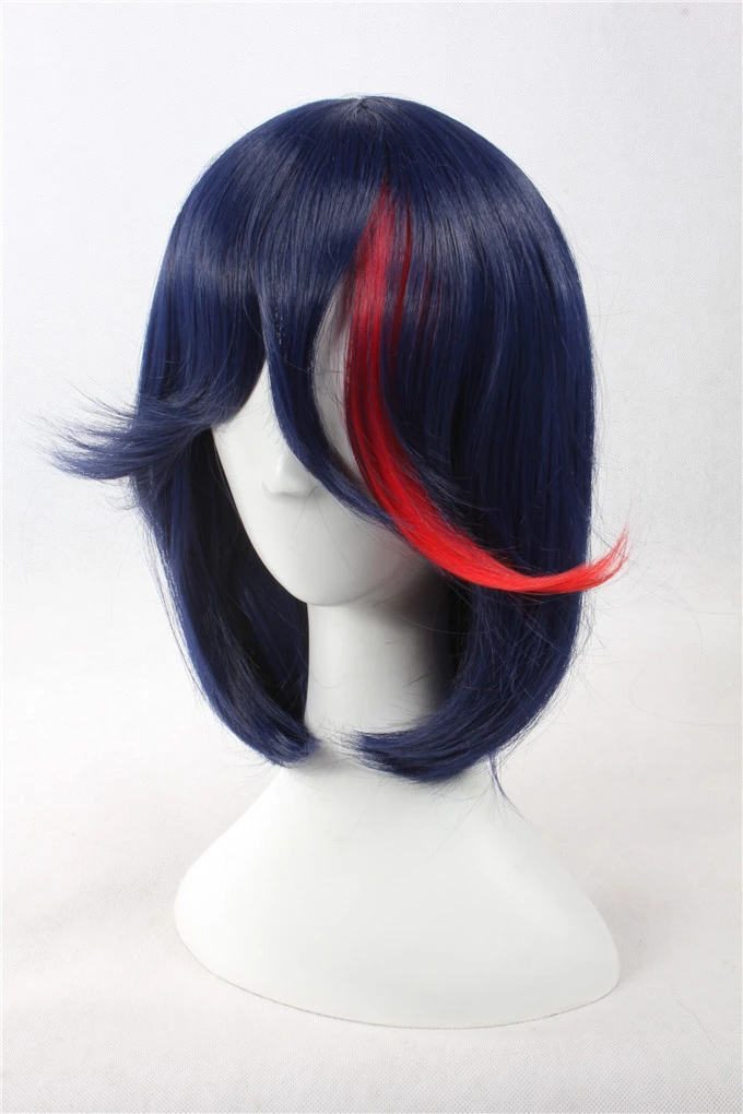 Blue 40cm Kill La Kill Ryuko Matoi Cosplay Wig 6 Blue 40cm Kill La Kill Ryuko Matoi Cosplay Wig - Image 4