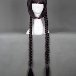Dark Purple 90cm Danganronpa: Trigger Happy Havoc Touko Fukawa Cosplay Wig 8 Dark Purple 90cm Danganronpa: Trigger Happy Havoc Touko Fukawa Cosplay Wig -Cosplay Shopper Store image cw 103 004 02