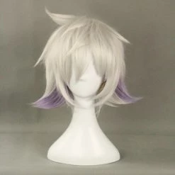 Silver 35cm Karneval Nai Cosplay Wig