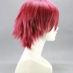 Red 35cm Mawaru Penguindrum Kanba Takakura Cosplay Wig 10 Red 35cm Mawaru Penguindrum Kanba Takakura Cosplay Wig -Cosplay Shopper Store image cw 107 002 04