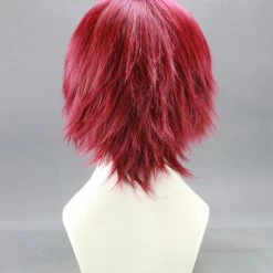 Red 35cm Mawaru Penguindrum Kanba Takakura Cosplay Wig 11 Red 35cm Mawaru Penguindrum Kanba Takakura Cosplay Wig -Cosplay Shopper Store image cw 107 002 05