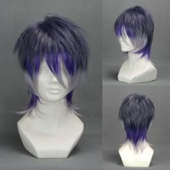 Grey 35cm Diabolik Lovers Reiji Sakamaki Cosplay Wig
