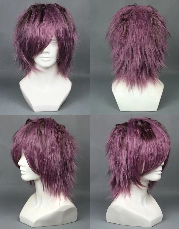 Purple 35cm IB Garry Cosplay Wig 4 Purple 35cm IB Garry Cosplay Wig - Image 2