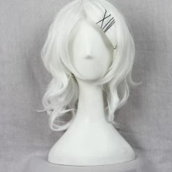 Silver 45cm Tokyo Ghoul Jyuzo Suzuya Cosplay Wig 8 Silver 45cm Tokyo Ghoul Jyuzo Suzuya Cosplay Wig -Cosplay Shopper Store image cw 113 002 02