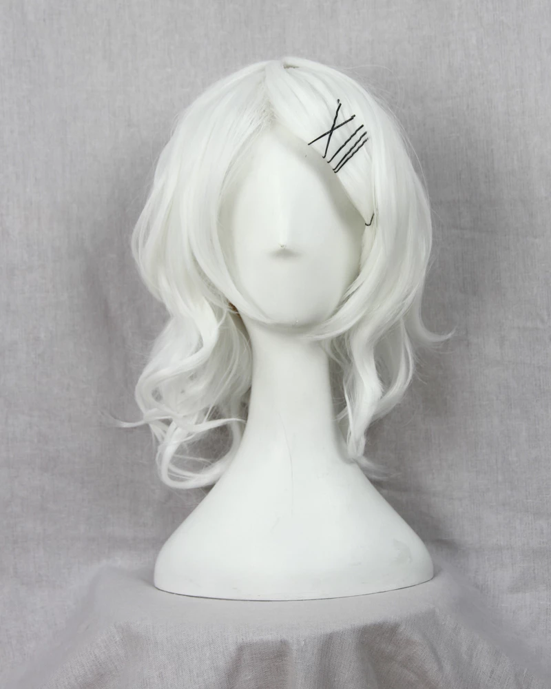 Silver 45cm Tokyo Ghoul Jyuzo Suzuya Cosplay Wig 4 Silver 45cm Tokyo Ghoul Jyuzo Suzuya Cosplay Wig - Image 2