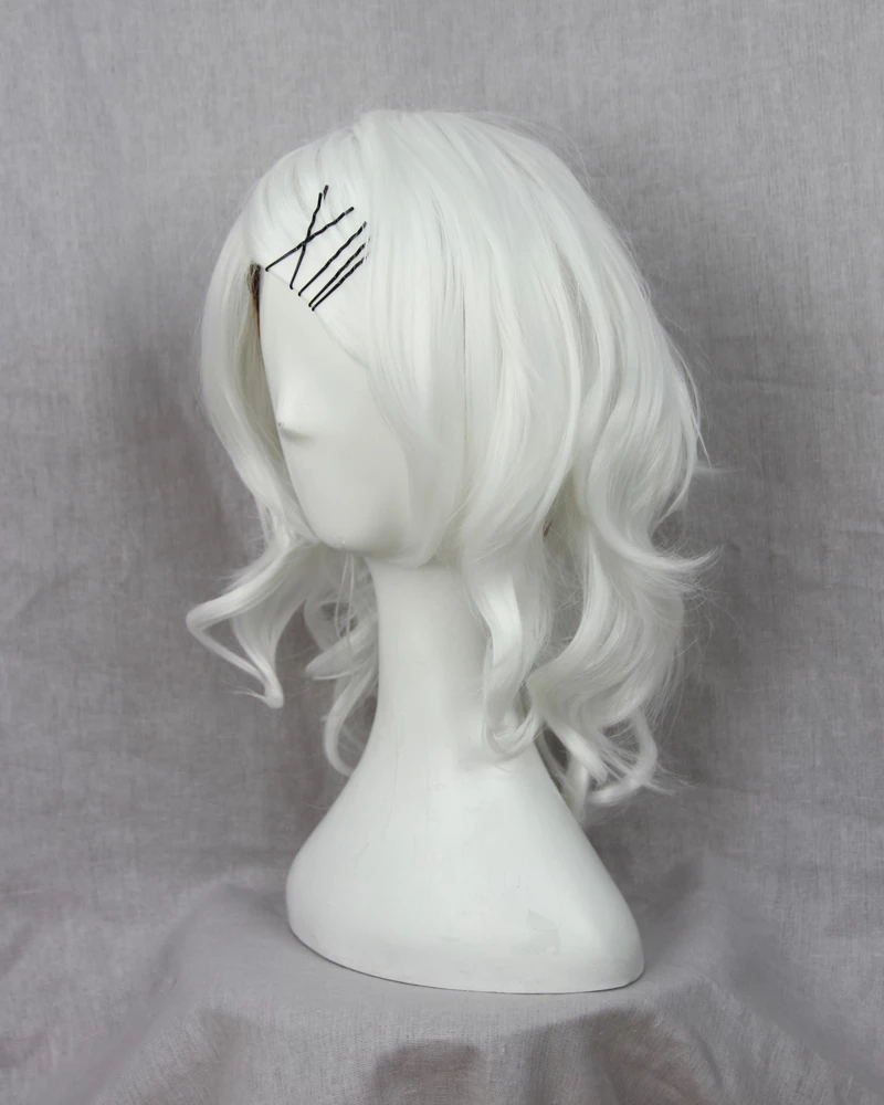 Silver 45cm Tokyo Ghoul Jyuzo Suzuya Cosplay Wig 5 Silver 45cm Tokyo Ghoul Jyuzo Suzuya Cosplay Wig - Image 3
