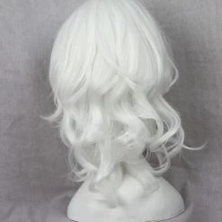 Silver 45cm Tokyo Ghoul Jyuzo Suzuya Cosplay Wig 11 Silver 45cm Tokyo Ghoul Jyuzo Suzuya Cosplay Wig -Cosplay Shopper Store image cw 113 002 05