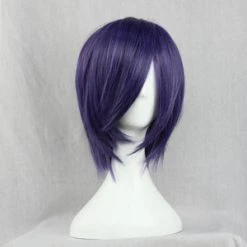 Purple 38cm Tokyo Ghoul Touka Kirishima Cosplay Wig