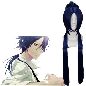 Dark Blue 55cm Katekyo Hitman Reborn Rokudo Mukuro Cosplay Wig 3 Dark Blue 55cm Katekyo Hitman Reborn Rokudo Mukuro Cosplay Wig