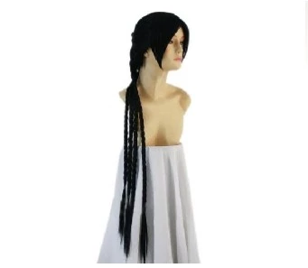 100cm Final Fantasy X 10 Lulu Cosplay Wig 5 100cm Final Fantasy X 10 Lulu Cosplay Wig - Image 3