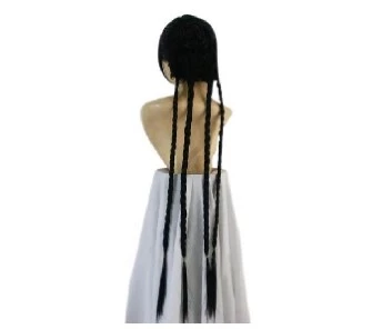 100cm Final Fantasy X 10 Lulu Cosplay Wig 6 100cm Final Fantasy X 10 Lulu Cosplay Wig - Image 4