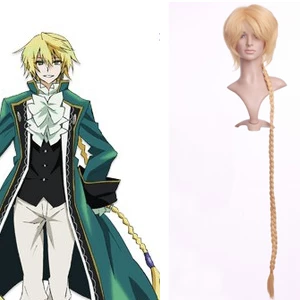 Golden 130cm Pandora Hearts Jack Vessalius Nylon Cosplay Wig