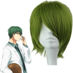 Green 32cm Kuroko No Basuke Midorima Shintaro Cosplay Wig