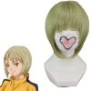 Green Yellow 32cm Tiger & Bunny Dragon Kid Pao-Lin Huang Cosplay Wig 1 Green Yellow 32cm Tiger & Bunny Dragon Kid Pao-Lin Huang Cosplay Wig -Cosplay Shopper Store image green yello 32cm tiger bunny cosplay wig 2 1