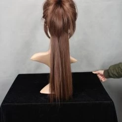 Brown 80cm Hakuouki Toudou Heisuke Cosplay Wig 11 Brown 80cm Hakuouki Toudou Heisuke Cosplay Wig -Cosplay Shopper Store image img 8345 3 1